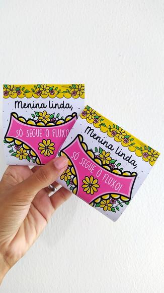 Porta Absorvente Dia da Mulher