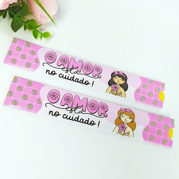 Porta Lixa Outubro Rosa
