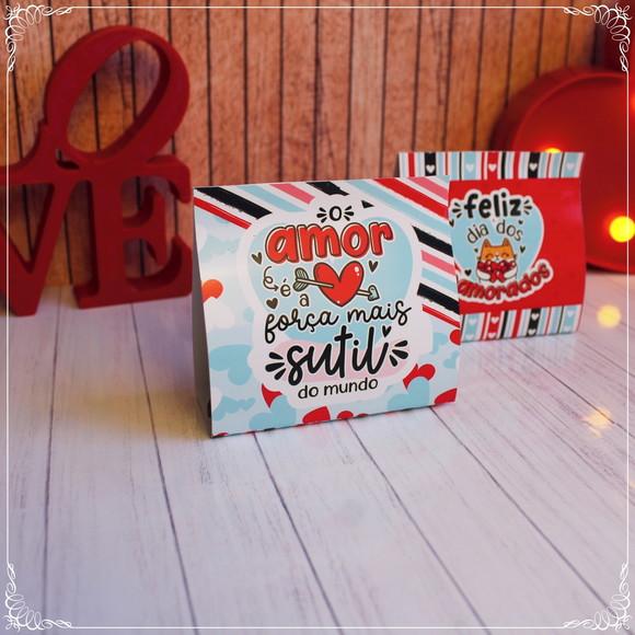 Porta Bombom Personalizado Dia dos Namorados