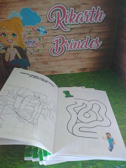 Revista Colorir Minecraft