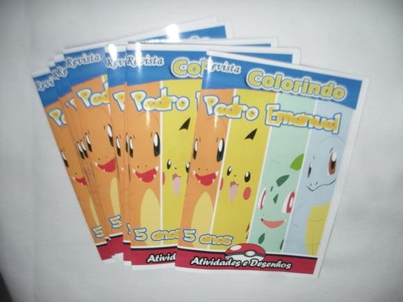 Revista Colorir Pokemon