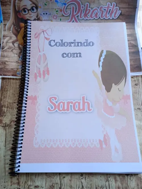 Livro Colorir e Atividades Grande A4