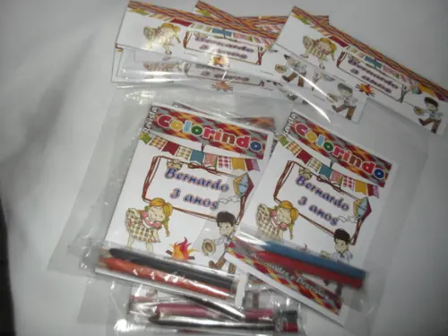Kit Colorir Festa Junina