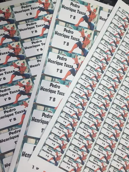 95 Etiquetas Escolar