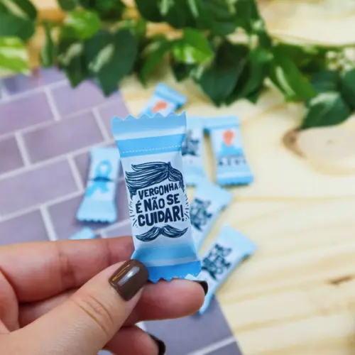 Bala Personalizada Novembro Azul