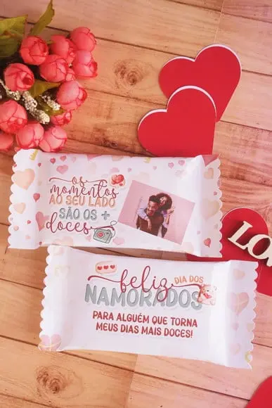 Barra Chocolate Dia dos Namorados