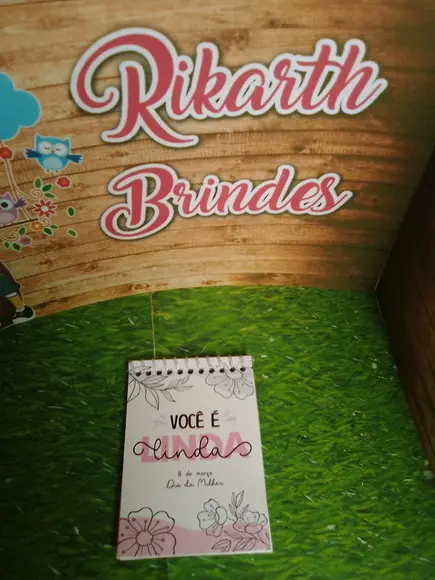 Bloco de Anotações Dia das Mulheres