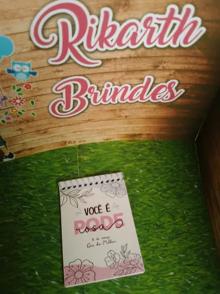 Bloco de Anotações Dia das Mulheres