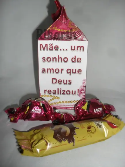 Caixa Milk Dia das Mães Bombom