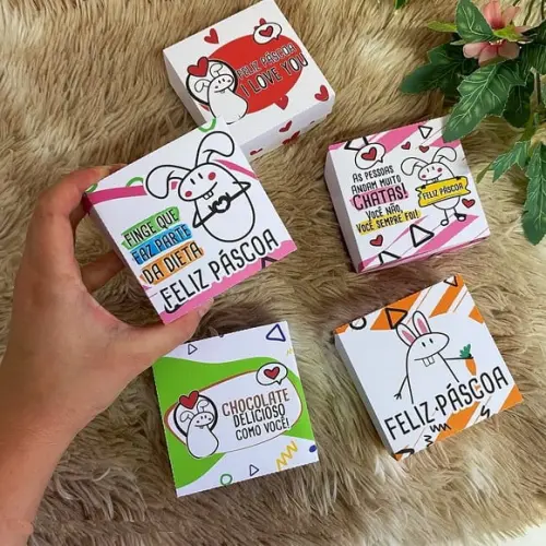 Caixa para Doce Páscoa