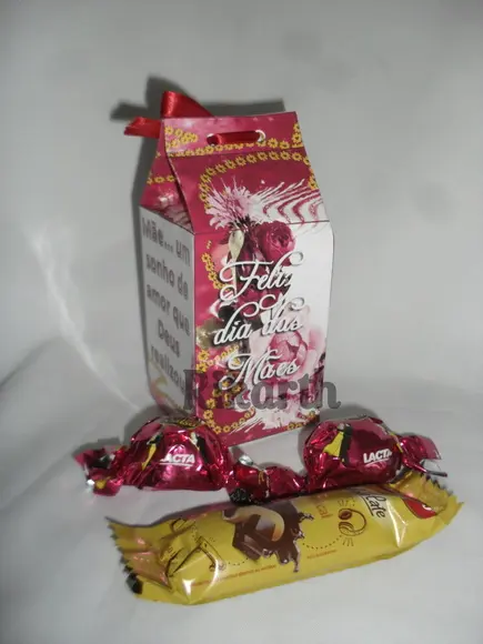 Caixa Milk Dia das Mães Bombom