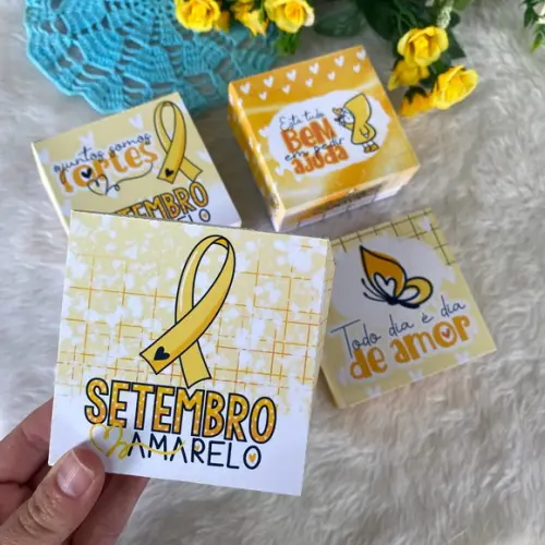 Caixinha Setembro Amarelo