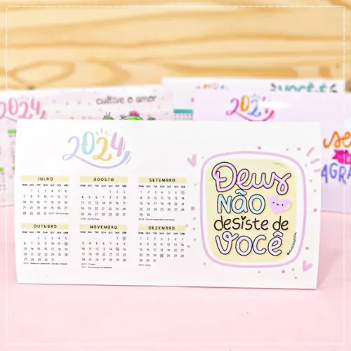 Calendário de Mesa 2024