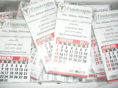 Calendário Geladeira 2019