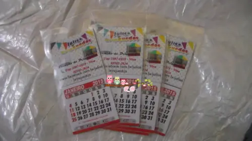 Calendário Geladeira 2019