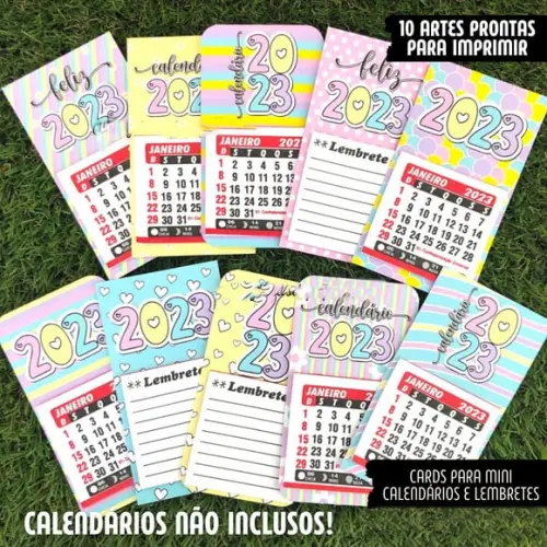 Calendário Geladeira 2023