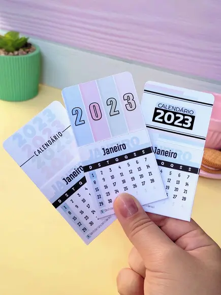 Calendário Geladeira 2023