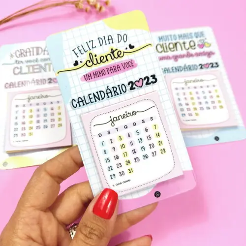 Calendário Geladeira 2023