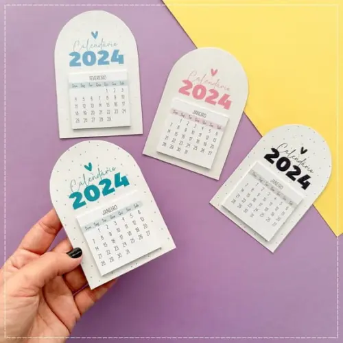 Calendário Geladeira 2024
