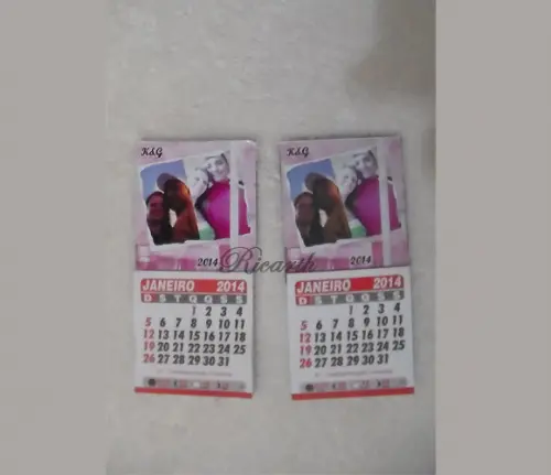 Calendário Geladeira Casal 2019