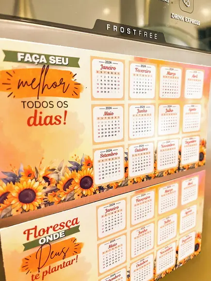 Calendário Personalizado 10x15 2024