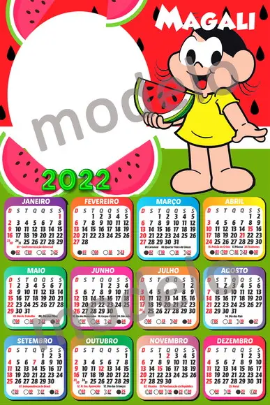 Calendário Personalizado 2023