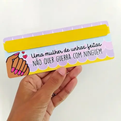 Card Mini Lixa Dia das Mulheres