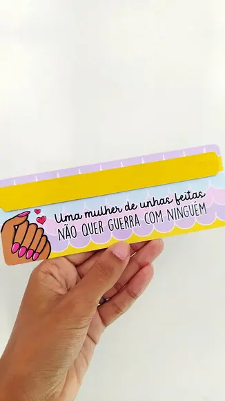 Card Mini Lixa Dia das Mulheres