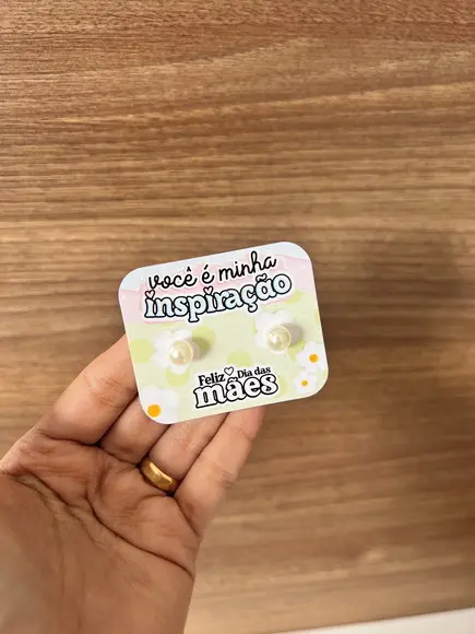 Cartão Brinco Dia das Mães