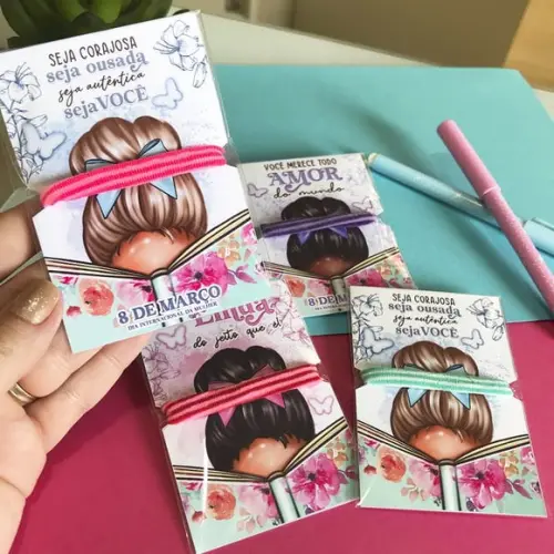 Cartão Xuxinha Cabelo Dia das Mulheres