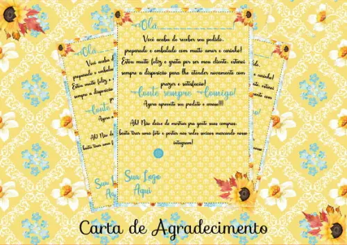 Cartas De Agradecimento Para Clientes