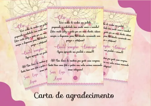 Cartas De Agradecimento Para Clientes