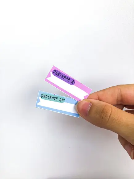 Etiquetas Escolar Simples