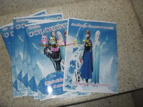 Kit Colorir Frozen