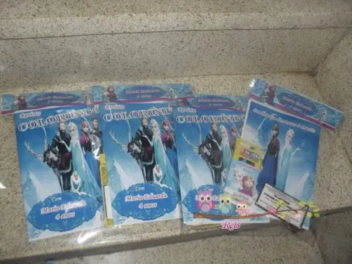 Kit Colorir Frozen
