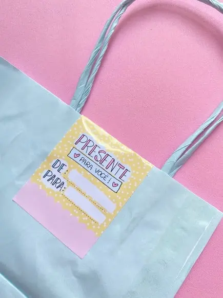 Lacre Adesivo para Sacolas Clientes