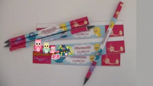 Lápis Personalizado Galinha Pintadinha