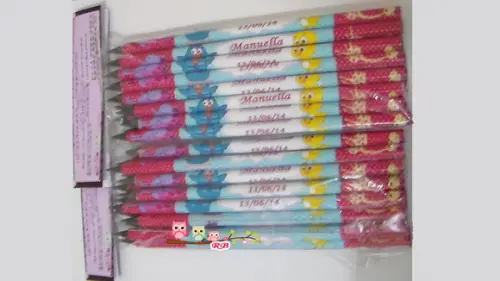 Lápis Personalizado Galinha Pintadinha
