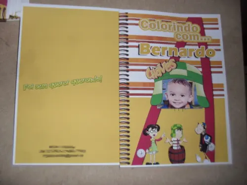 Livro Colorir Chaves