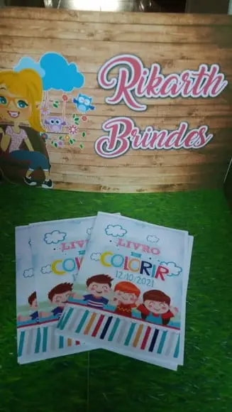 Livro Colorir Dia das Crianças