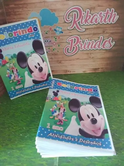 Livro Colorir Mickey