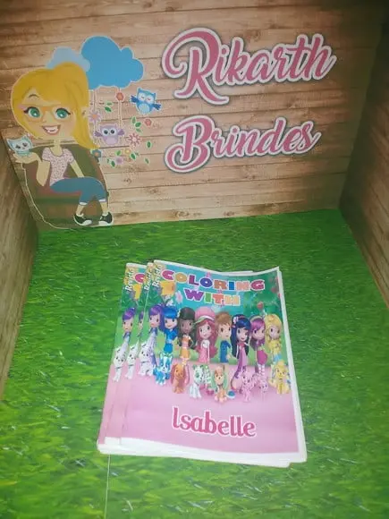 Livro Colorir Moranguinho