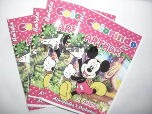 Livro Colorir Mickey