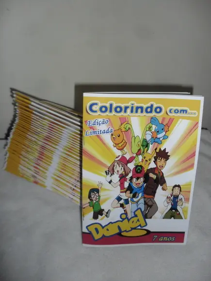 Livro Colorir Pokemon