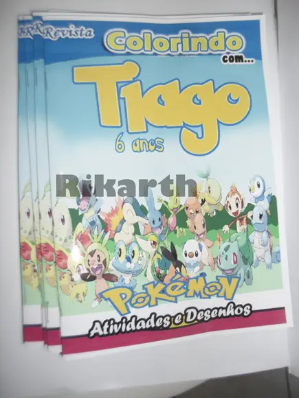 Livro Colorir Pokemon