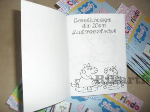 Livro Colorir Porquinha