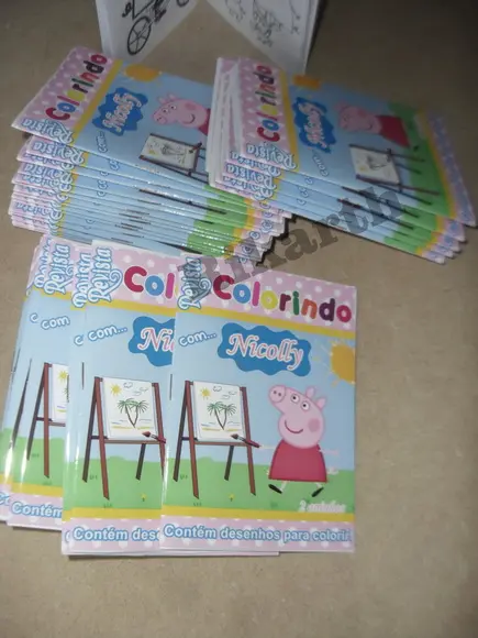 Livro Colorir Porquinha