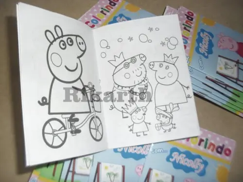 Livro Colorir Porquinha