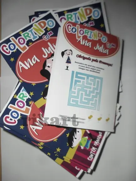 Livro Colorir Show da Luna