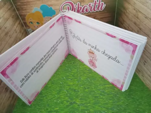 Livro do Bebê Ursa Princesa